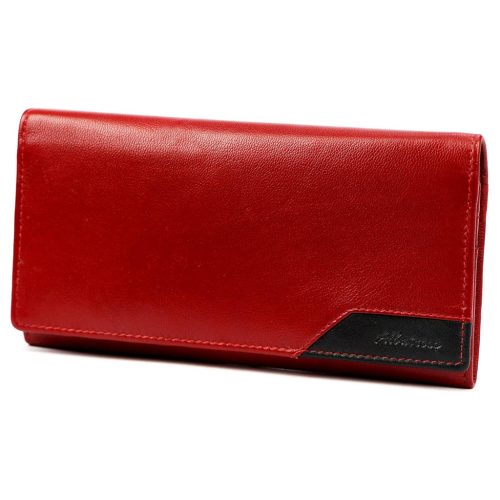  Dámska kožená peňaženka Albatross GN LW-L03 TAB červená 18,5 x 10 x 3 cm