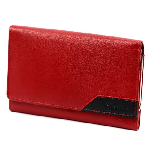  Dámska kožená peňaženka Albatross GN LW-M01 TAB červená 15 x 10 x 2,5 cm