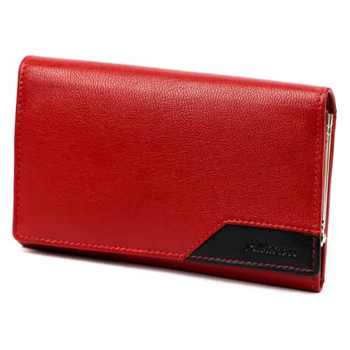  Dámska kožená peňaženka Albatross GN LW-M02 TAB červená 15 x 9 x 3 cm