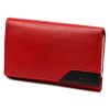  Dámska kožená peňaženka Albatross GN LW-M02 TAB červená 15 x 9 x 3 cm