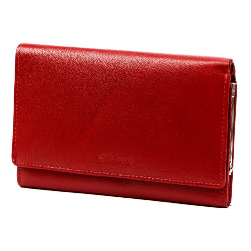  Dámska kožená peňaženka Albatross GN LW-M02 červená 15 x 9 x 3 cm