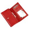  Dámska kožená peňaženka Albatross GN LW-M02 červená 15 x 9 x 3 cm