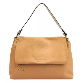    Pierre Cardin 6333 EDF hnedá dámska kožená kabelka 34 x 23 x 13 cm