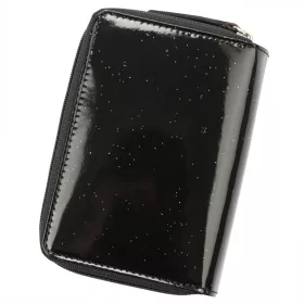    Mato Grosso 0745-602 RFID čierna dámska kožená peňaženka 10 x 13,5 x 3,3 cm