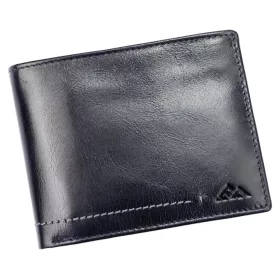    EL FORREST 545/A-301 RFID námornícka pánska kožená peňaženka 12,5 x 9,5 x 2,8 cm