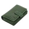  EL FORREST 813-18 RFID zelená dámska kožená peňaženka 9,5 x 13,5 x 3,5 cm