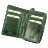  EL FORREST 813-18 RFID zelená dámska kožená peňaženka 9,5 x 13,5 x 3,5 cm