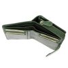  EL FORREST 813-18 RFID zelená dámska kožená peňaženka 9,5 x 13,5 x 3,5 cm