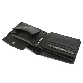    Pánska peňaženka Albatross E-58L z čiernej hovädzej kože 12,5 x 9,5 x 2,5 cm