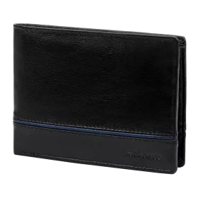    Pánska peňaženka Albatross GN MW12 čierna z hovädzej kože 12,5 x 9,5 x 2,5 cm