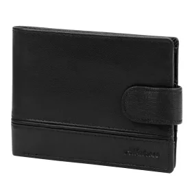    Pánska peňaženka Albatross GN MW60Z z čiernej hovädzej kože 13 x 9,5 x 2,8 cm