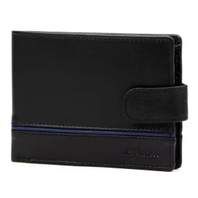    Albatross GN MW60Z čierna pánska peňaženka z hovädzej kože 13 x 9,5 x 2,8 cm