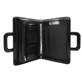    Peterson PTN BWS013 čierny unisex kožený zakladač 38 x 27 x 5 cm