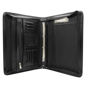    Peterson PTN BWS17 čierny unisex kožený zakladač 38 x 27 x 5 cm