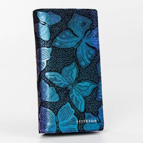    Peterson PTN 421431-ONBF modrá dámska kožená peňaženka 10 x 19 x 2,5 cm