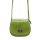  Dámska kožená kabelka cez rameno Gregorio 117 svetlozelená, crossbody 20 x 16 x 6,5 cm
