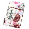 Jessica D-7117 vínová dámska taška cez rameno, držiak na mobil 11,5 x 18,5 x 4,5 cm