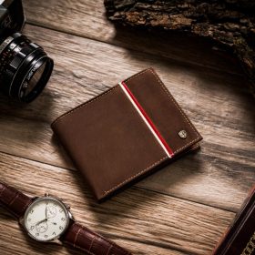   Peterson PTN 304P-01 HUNTER hnedá pánska kožená peňaženka 12 x 9 x 2,5 cm