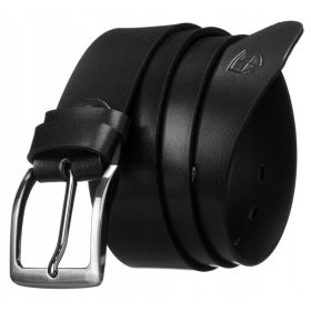  Pánsky opasok z hovädzej kože Peterson PTN SSK-9 BLACK