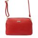 MiaMore 01-046 DOLLARO červená dámska kožená kabelka cez rameno, crossbody kabelka 24,5 x 15,5 x 10 cm