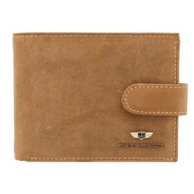    Pánska kožená peňaženka Peterson PTN 304Z 2-1-5 hnedej farby 12,5 x 10 x 2,5 cm