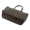  Dámska kožená kabelka cez rameno VS 010 hnedá 46 x 28 x 15 cm