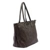  Dámska kožená kabelka cez rameno VS 010 hnedá 46 x 28 x 15 cm