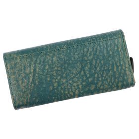    Mato Grosso 0743-30 RFID zelená dámska kožená peňaženka 18,5 x 9 x 3,5 cm