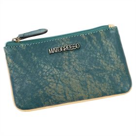   Mato Grosso 0747-30 RFID modrý dámsky kožený prívesok na kľúče 14 x 8,5 x 1,5 cm