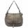 Dámska kožená kabelka VS 006 taupe, crossbody 36 x 30 x 14 cm