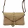  VS 013 taupe dámska kožená kabelka 28 x 17 x 6 cm
