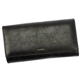    PATRIZIA IT-122 RFID čierna dámska peňaženka z hovädzej kože 19,5 x 10 x 4 cm