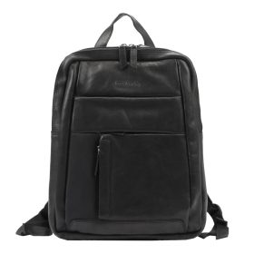    Pierre Cardin YS12 200120 čierny kožený batoh 33 x 42 x 13 cm