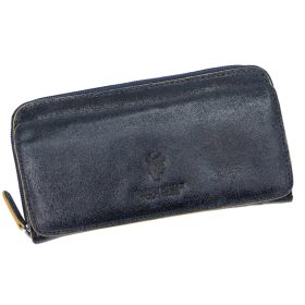    Harvey Miller Polo Club 1221 689 modrá dámska kožená peňaženka 19,5 x 10 x 3,5 cm