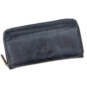    Harvey Miller Polo Club 1221 689 modrá dámska kožená peňaženka 19,5 x 10 x 3,5 cm