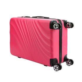    Pevný nástenný kufor Gregorio W3002 S24 červený abs 61 cm