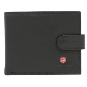    Peterson MR-08L-CN čierna pánska kožená peňaženka 13 x 10,5 x 2 cm