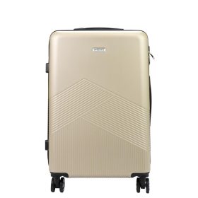    Tvrdý kabínový kufor Gregorio W3028 S24 champagne abs 44 x 67 x 25 cm