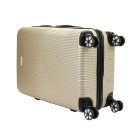    Tvrdý kabínový kufor Gregorio W3028 S24 champagne abs 44 x 67 x 25 cm