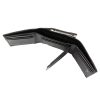  Dámska kožená peňaženka Albatross GN LW-S03 PIPE čierno-červená 12 x 9,5 x 2,8 cm