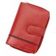  Dámska kožená peňaženka Albatross GN LW-S06 PIPE červená 10 x 12,5 x 3 cm