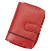  Dámska kožená peňaženka Albatross GN LW-S06 PIPE červená 10 x 12,5 x 3 cm