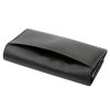  Dámska kožená peňaženka Albatross GN LW-L03 PIPE čierna 18,5 x 9,5 x 2,5 cm