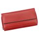  Dámska kožená peňaženka Albatross GN LW-L04 PIPE červená 19 x 9,5 x 3 cm