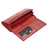  Dámska kožená peňaženka Albatross GN LW-L04 PIPE červená 19 x 9,5 x 3 cm