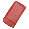  Dámska kožená peňaženka Albatross GN LW-L05 PIPE červená 10 x 18,5 x 2,8 cm