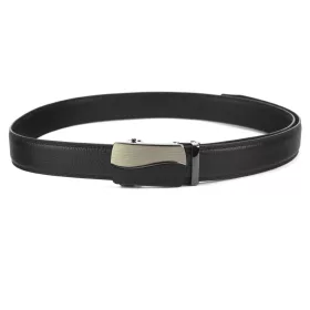    Pierre Cardin 551 HY08 čierny automatický pánsky kožený opasok 125 x 3,5 cm