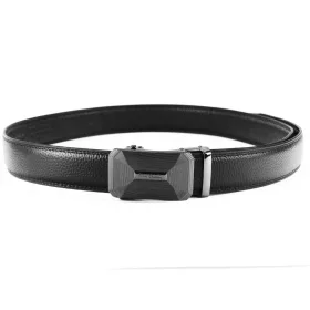    Pierre Cardin 555 HY08 čierny automatický pánsky kožený opasok 125 x 3,5 cm