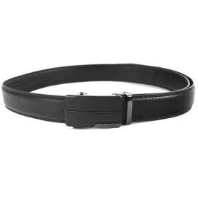    Pierre Cardin 547 HY08 čierny automatický pánsky kožený opasok 130 x 3,5 cm