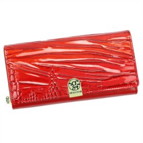    Gregorio AL-106 červená dámska kožená peňaženka 19 x 10 x 4 cm
